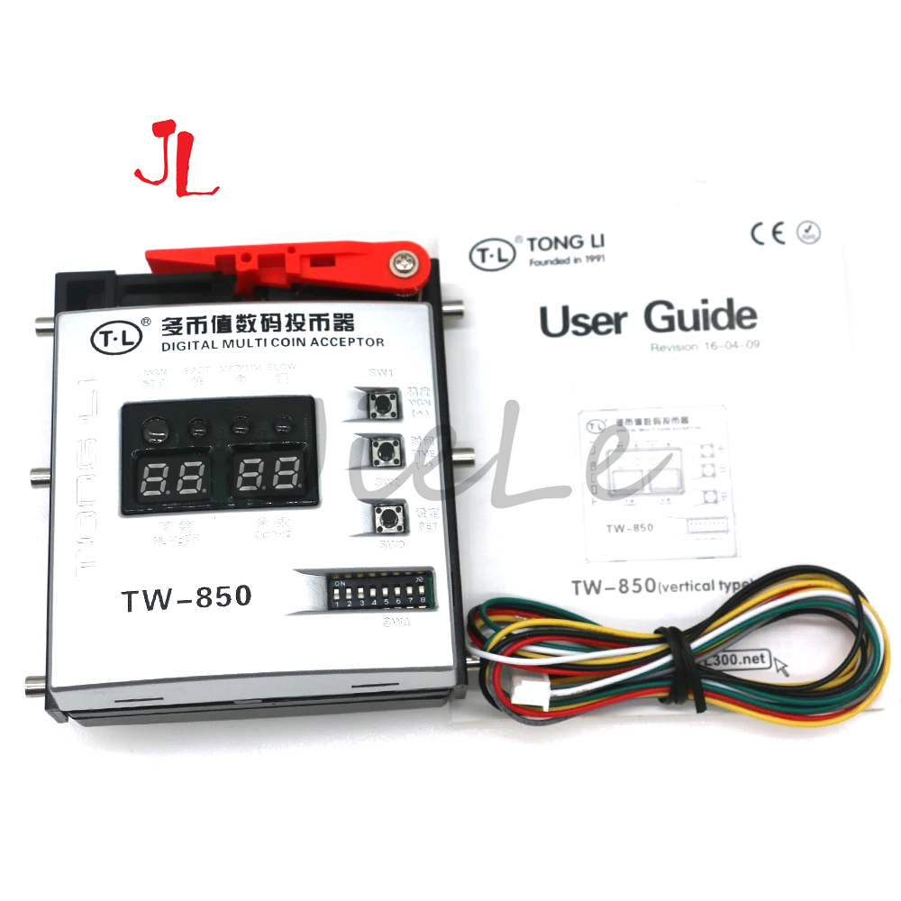 Vending Game - TL TW-850 متقبل العملات المتعددة، محدد