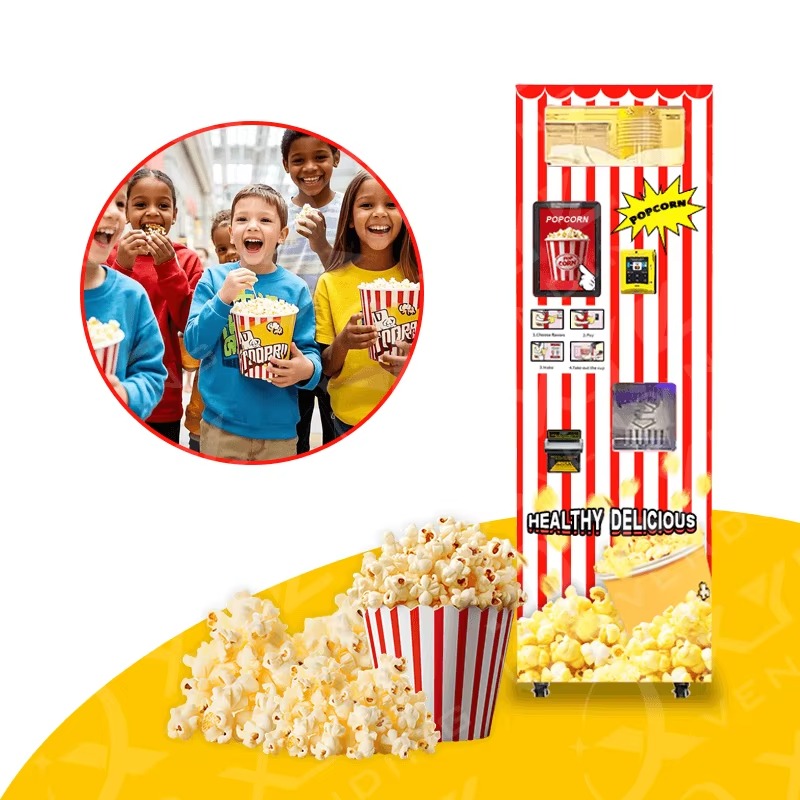 Popcorn Vending Machine - أسعار الجملة التلقائي صانع الفشار الكهربائي