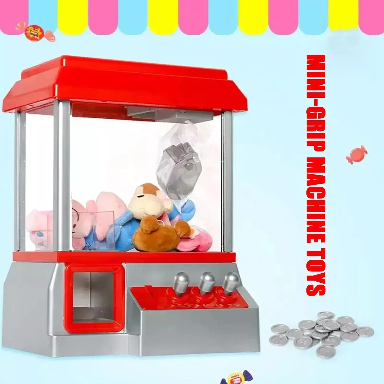 Claw Crane Machine - لعبة صغيرة تعمل على العملات المعدنية