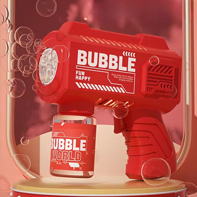 Bubble Gum Machine - مسدس فقاعات كهربائي، آلة فقاعات صابون