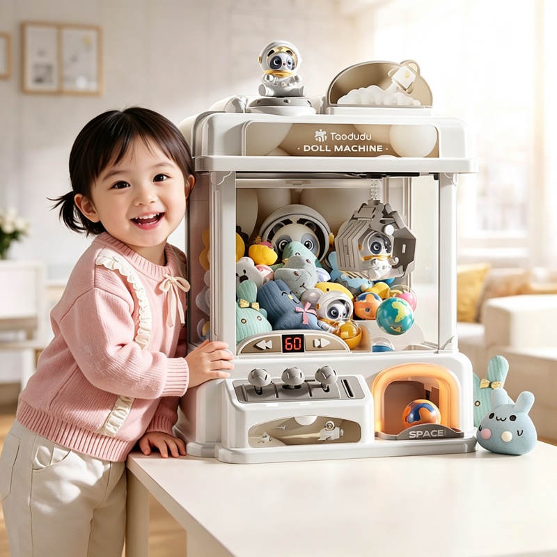 Claw Crane Machine - آلة مخلب صغيرة للأطفال تعمل بالعملة