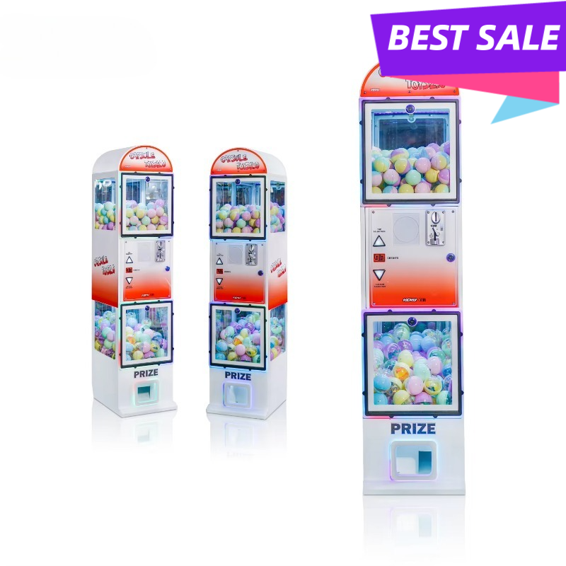آلة كبسولات غاشابون مخصصة تعمل - مراجعة Prize Capsule Toy Machine وسعره