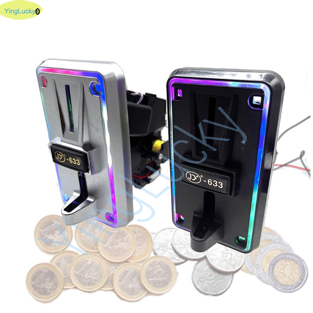 الملونة LED متعددة عملة متقبل  - مراجعة Arcade Vending & Laundry Revenue وسعره