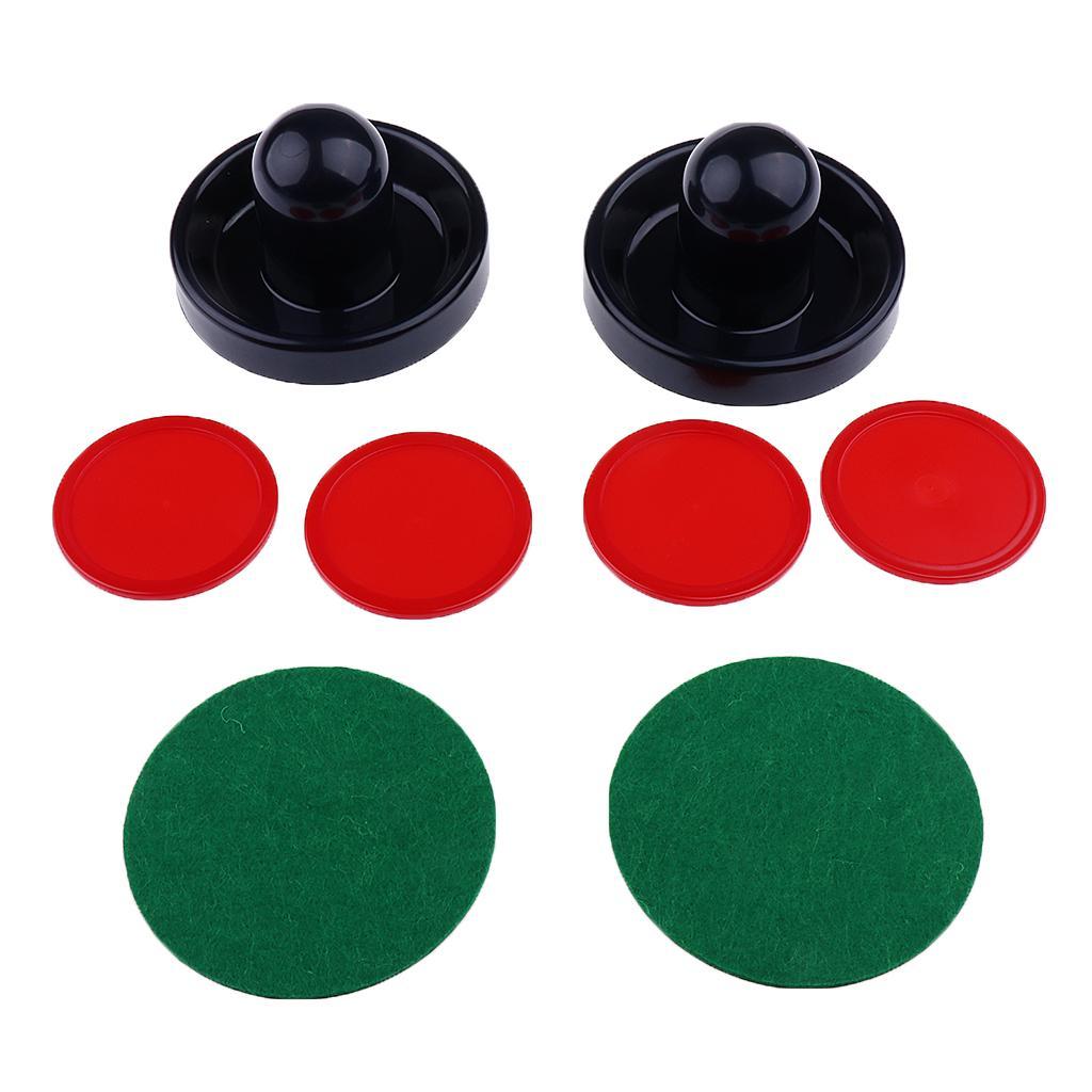 مجموعة من 6 قطع من الدافعات وا - مراجعة Air Hockey Table وسعره