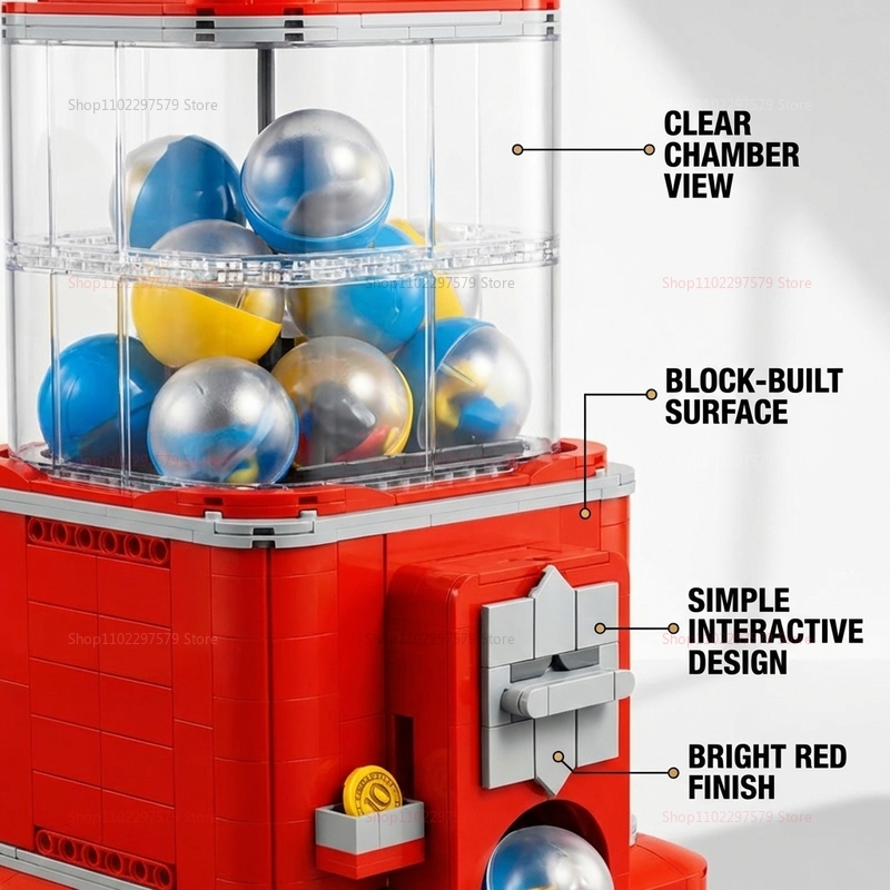 مجموعة مكعبات بناء ماكينة البي - مراجعة Arcade Vending & Laundry Revenue وسعره