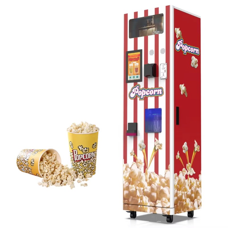 آلة بيع الوجبات الخفيفة للسينم - مراجعة Popcorn Vending Machine وسعره