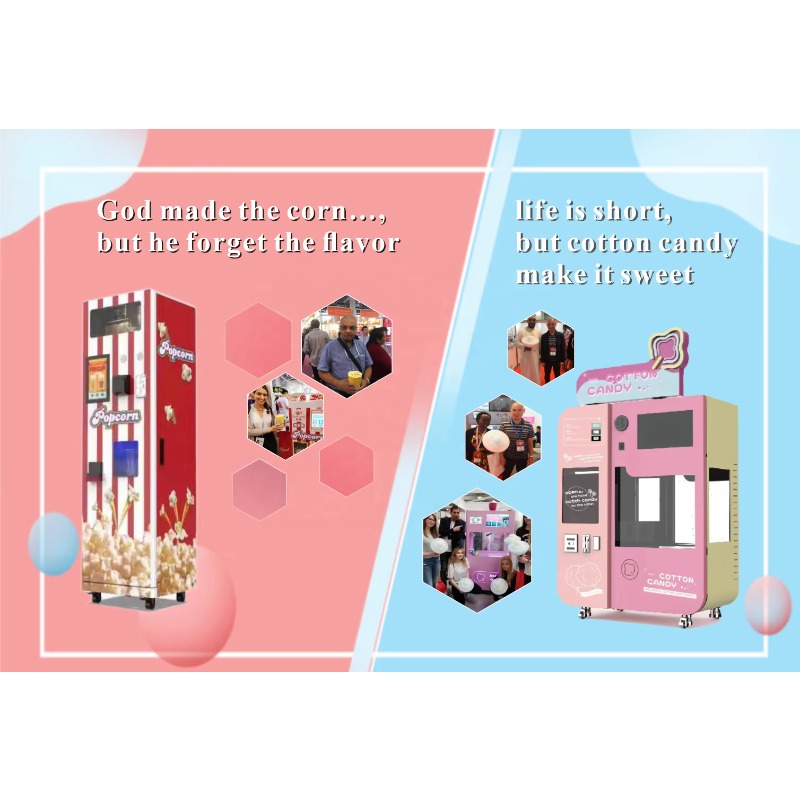 آلة بيع الوجبات الخفيفة للسينم - مراجعة Popcorn Vending Machine وسعره