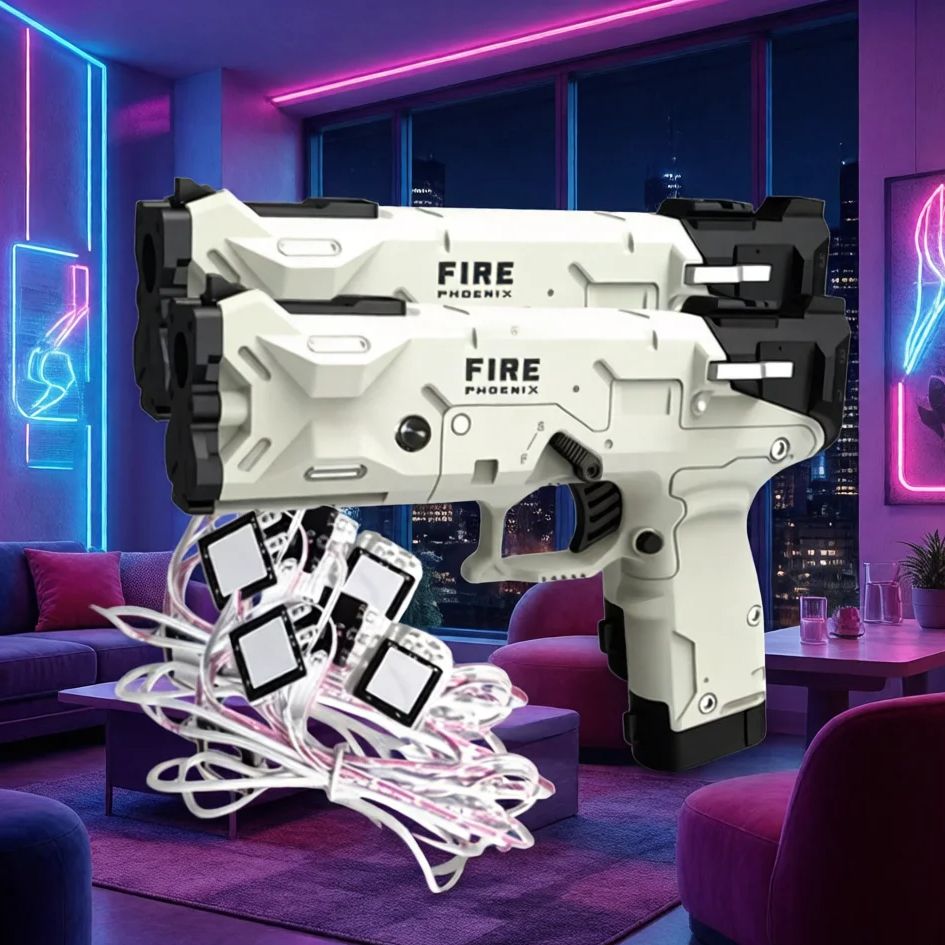 مسدس ضوئي كهرومغناطيسي لاسلكي  - مراجعة Gun Shooting Arcade وسعره