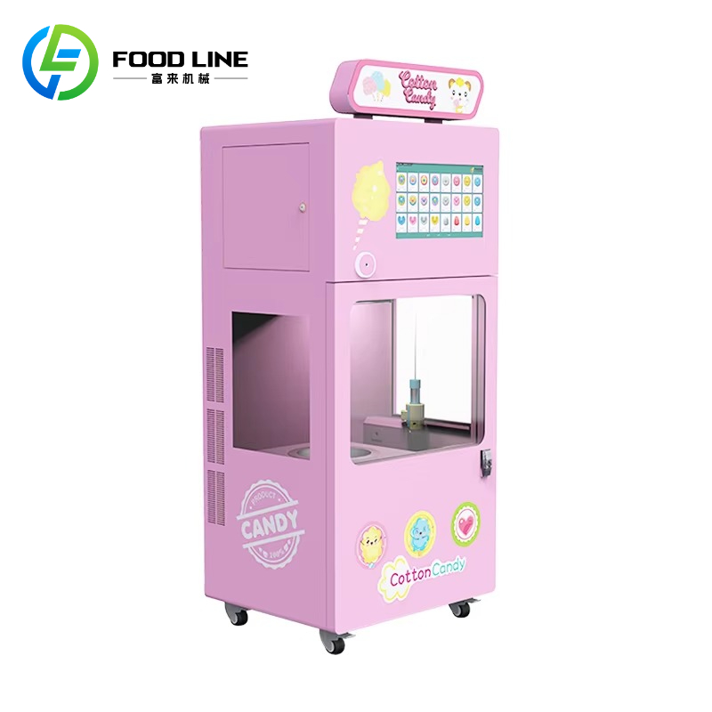 آلة بيع حلوى القطن عالية الجود - مراجعة Popcorn Vending Machine وسعره