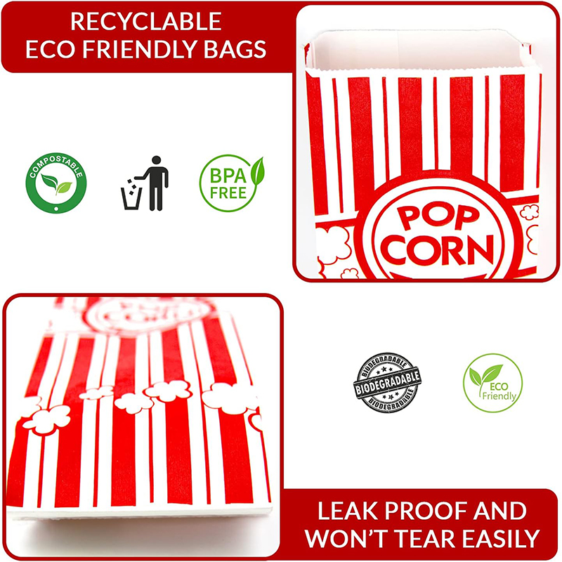 أكياس الفشار الورقية أكياس ركن - مراجعة Popcorn Vending Machine وسعره