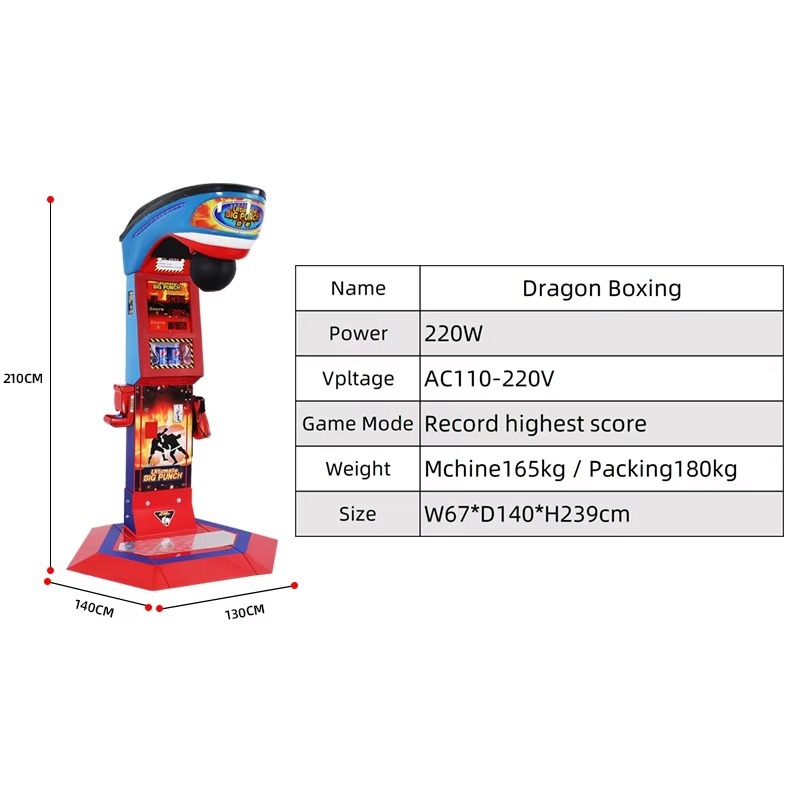 آلة ملاكمة معدنية جديدة تعمل ب - مراجعة Arcade Vending & Laundry Revenue وسعره