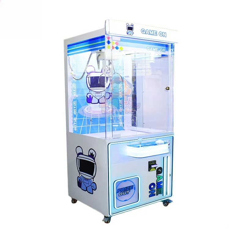 آلة رافعة مخلب تعمل بقطع النقو - مراجعة Arcade Prize Vending Machine وسعره